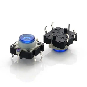 CHAVE TÁCTIL LED RS 1103GL 12 X 12MM