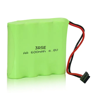 PACK DE BATERIA AA NI-MH 600MAH 4,8V